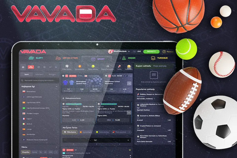 Dużo zawodów sportowych po stronie bukmachera