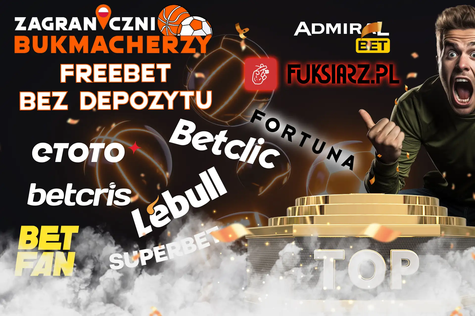 Najlepsi bukmacherzy z darmowymi zakładami bez depozytu